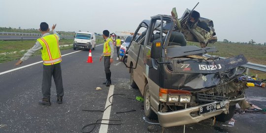 Kecelakaan maut terjadi di Tol Cipali, 11 orang tewas