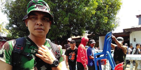 Eksekusi di kompleks rumah dinas TNI ricuh, gas air mata ditembakkan