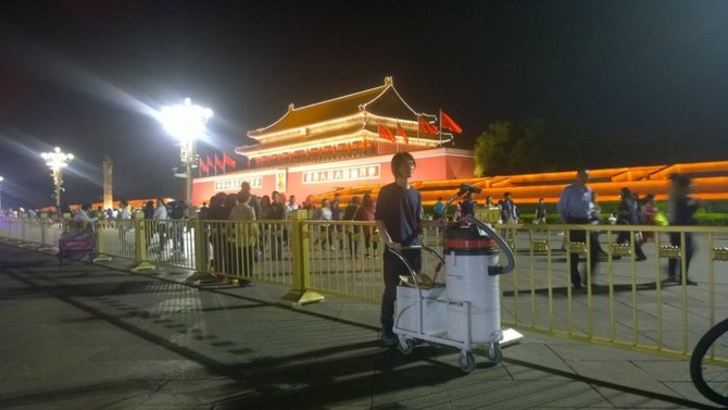 udara polusi di china diubah jadi bata