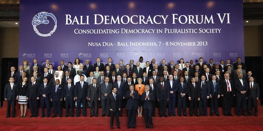 Forum Demokrasi Bali VIII dihadiri 58 negara