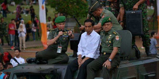 Presiden Jokowi tolak pembelian helikopter asing usulan TNI AU