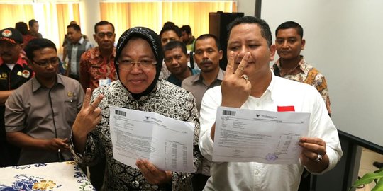 Panwas Surabaya bubarkan kuliah umum yang mengundang Risma