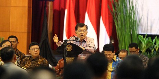 Kerasnya sindiran Wapres Jusuf Kalla buat Setya Novanto