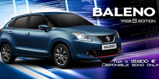 Suzuki Baleno sudah dijual di Italia Rp 200 jutaan