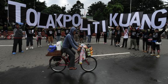 Warga Semarang diajak tolak politik uang jelang pencoblosan