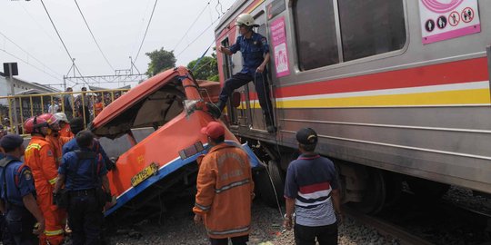 Ini daftar korban kecelakaan Metro Mini vs KRL di Muara Angke