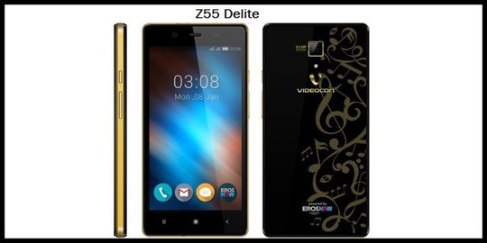 Videocon Z55 Delite, smartphone Octa-core dengan harga Rp 1 jutaan