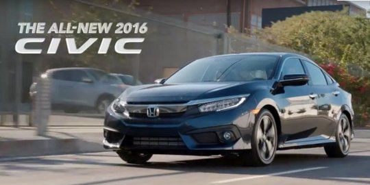 Lewat video ini, Honda sebut Civic terbaru adalah mobil terbaik