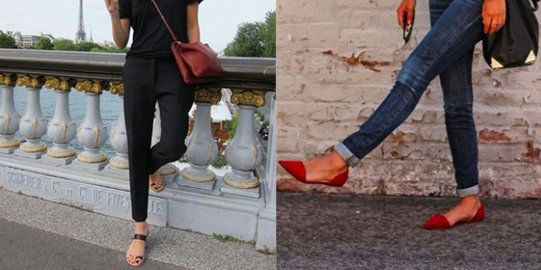 Ternyata memakai sepatu flat juga berbahaya bagi kaki