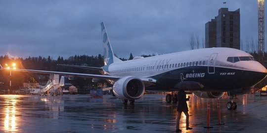 Ini 737 MAX, pesawat baru rancangan Boeing