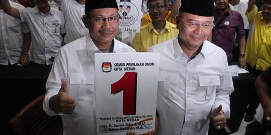 Dzulmi-Akhyar klaim unggul telak Pilkada Medan, C1 belum tiba di KPU