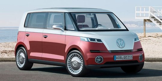 VW Microbus EV Concept siap debut 6 Januari 2016?