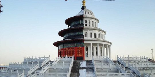 Di gedung ini turis bisa datangi Beijing & Washington di 1 tempat