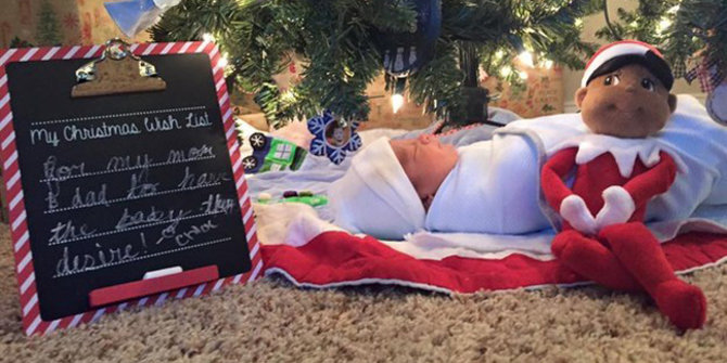 Keluarga ini dapatkan 'kado Natal' terbaik di dunia