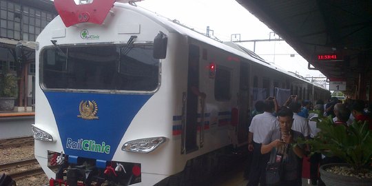 Bermodal KTP, orang miskin bisa berobat gratis di sepur kesehatan