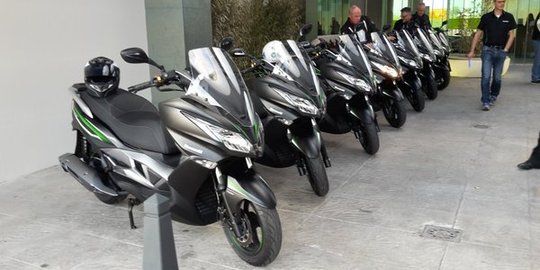 Foto Kawasaki J125 siap dipasarkan, siapa mau?