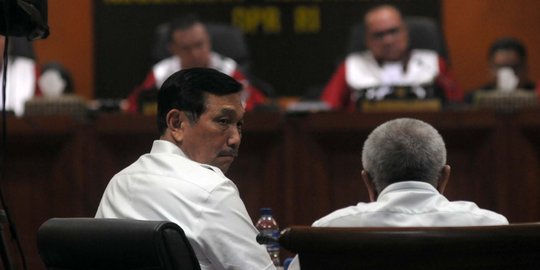 Usai sidang di MKD, Luhut ogah ditanya lagi kasus 'Papa Minta Saham'