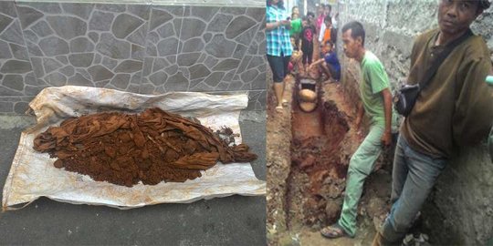 Pocong berisi tulang diduga hewan gegerkan warga Kebagusan