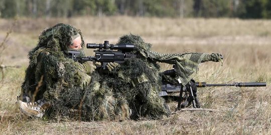 Penembak jitu Inggris habisi lima militan ISIS dengan tiga peluru