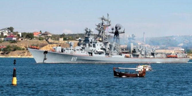 Turki marah besar kapal perang Rusia tembaki perahu  Turki marah besar kapal perang Rusia tembaki perahu