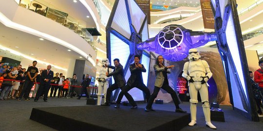 Selebritis Ibu Kota ramaikan premier Star Wars di Senayan City