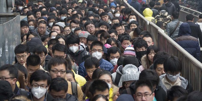 Bencana asap makin parah, warga China rela beli oksigen Rp 2,2 juta