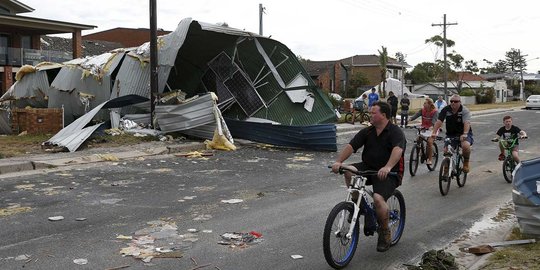 Tornado berkecepatan 200 KM per jam hantam Australia