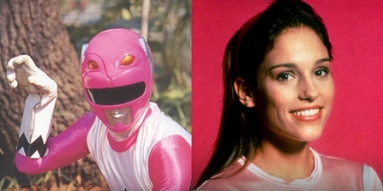 Power Ranger Pink Era 90 an mendadak ngamen dengan 