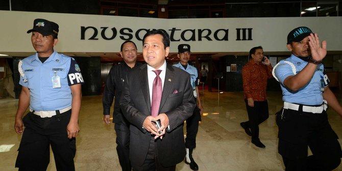 Setya Novanto mengundurkan diri, agenda DPR mendadak berantakan