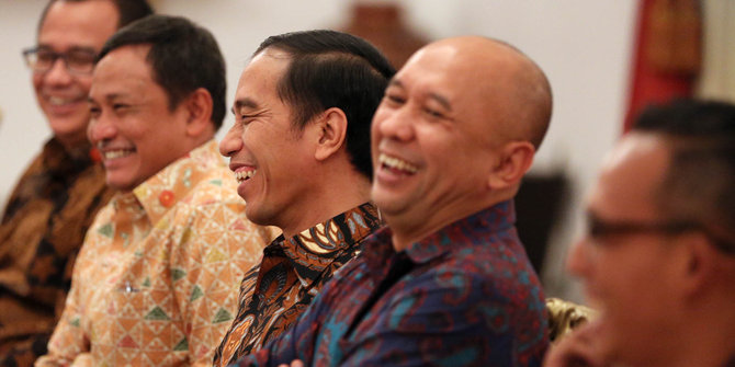 Apa maksud Jokowi undang pelawak saat Setnov mundur?