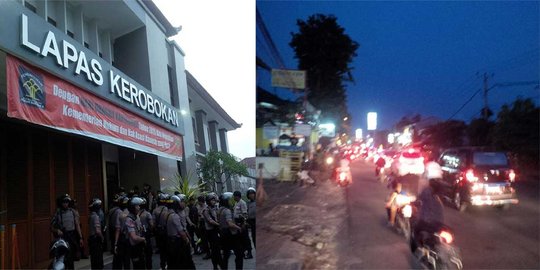 Buntut bentrok di LP Kerobokan, 2 ormas Bali berkelahi di jalan
