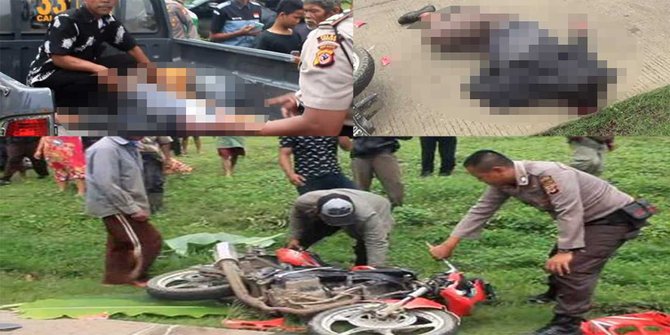 Ugal-ugalan, pengendara motor di Subang tewas tabrak truk pasir