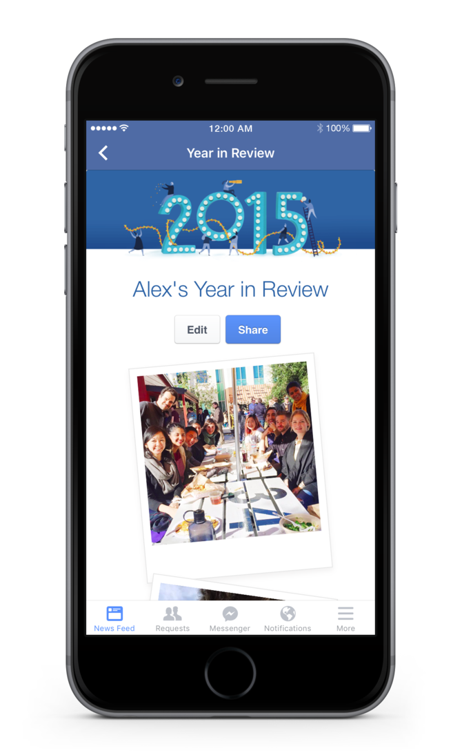 facebook year in review