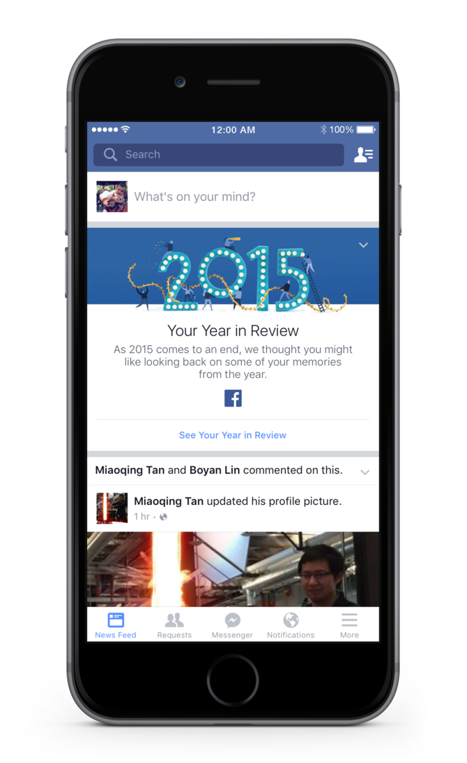 facebook year in review