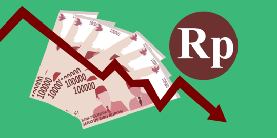 Akhir pekan, rupiah dibuka melemah 8,4 poin ke Rp 14.017 per USD