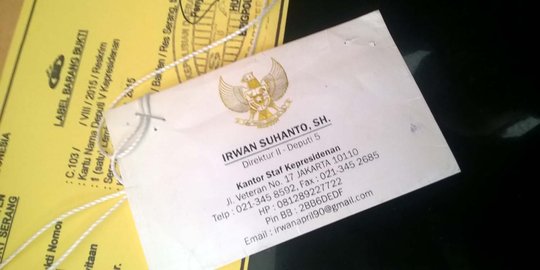 Dari Staf Kepresidenan gadungan, polisi amankan surat palsu partai