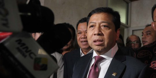 Mundur dari ketua DPR, Setnov sesumbar tetap berjuang demi rakyat