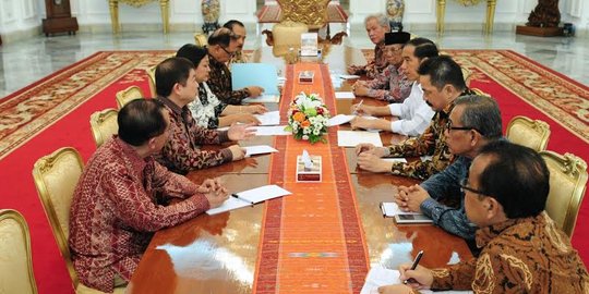 Presiden Jokowi ambil lima sumpah komisioner KY terpilih