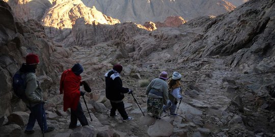 Menjelajahi Gunung Sinai, jejak Nabi Musa bertemu Sang Pencipta