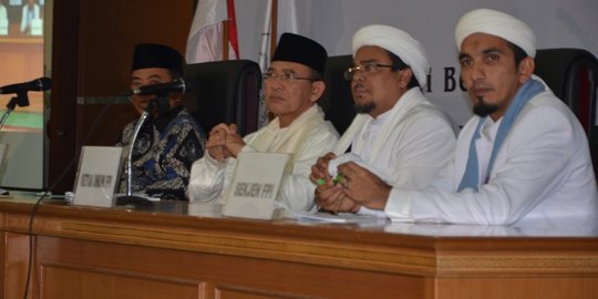 Ormas Sunda akan turunkan Rizieq dari panggung jika memprovokasi