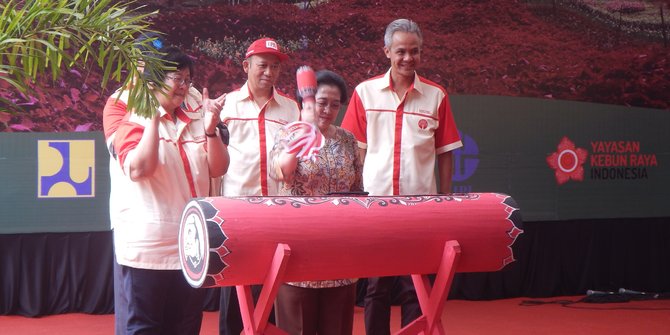 Megawati resmikan Kebun Raya Baturraden di Banyumas