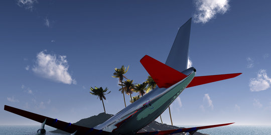 Sebuah pesawat dikabarkan jatuh di Bandara Adisucipto