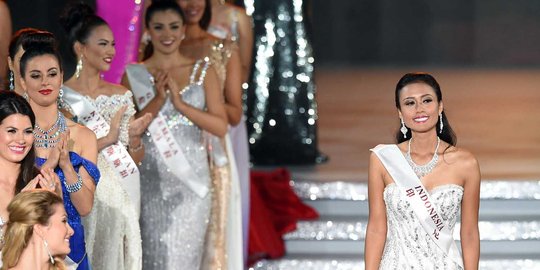 Maria Harfanti, wanita Yogya yang jadi juara III Miss World