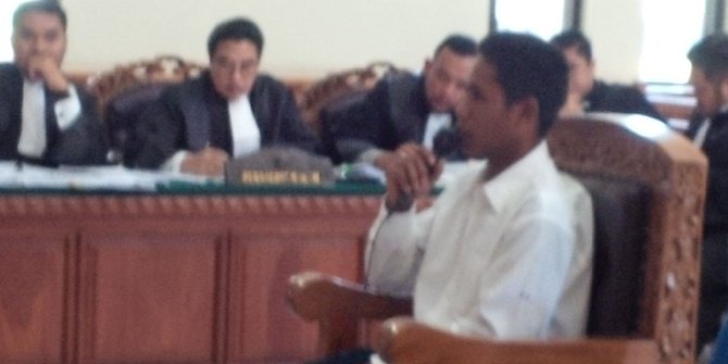 Dalam sidang, Agus beberkan saat terakhir sebelum Engeline tewas