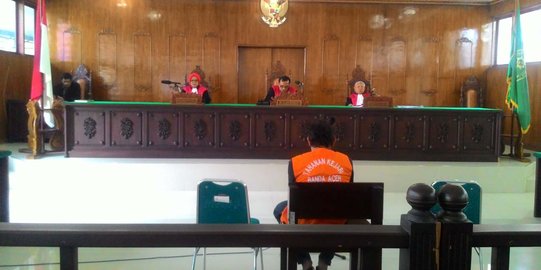 Pemilik pabrik sabu di Aceh divonis seumur hidup