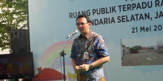 Ahok yakin ruang publik terpadu lindungi anak & ibu dari kekerasan