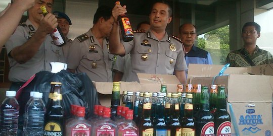 Tak pernah kapok, Eko dan Tatik kembali ditangkap saat jual miras