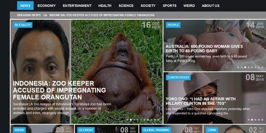 Cerita Dora, orangutan obesitas diberitakan hamil diperkosa manusia