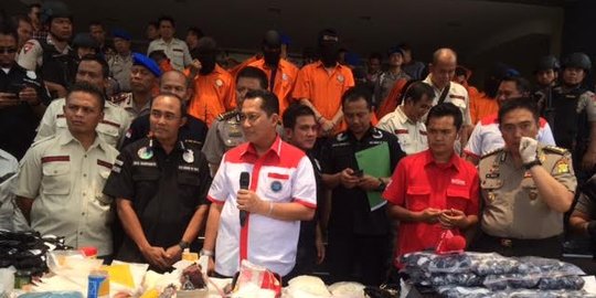 Budi Waseso sebut sabu yang digunakan kru Lion Air dari luar negeri