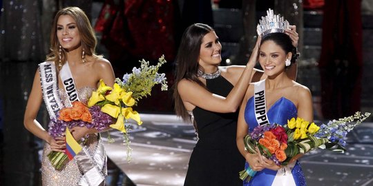 Warga Kolombia dan Filipina adu jotos usai pengumuman Miss Universe